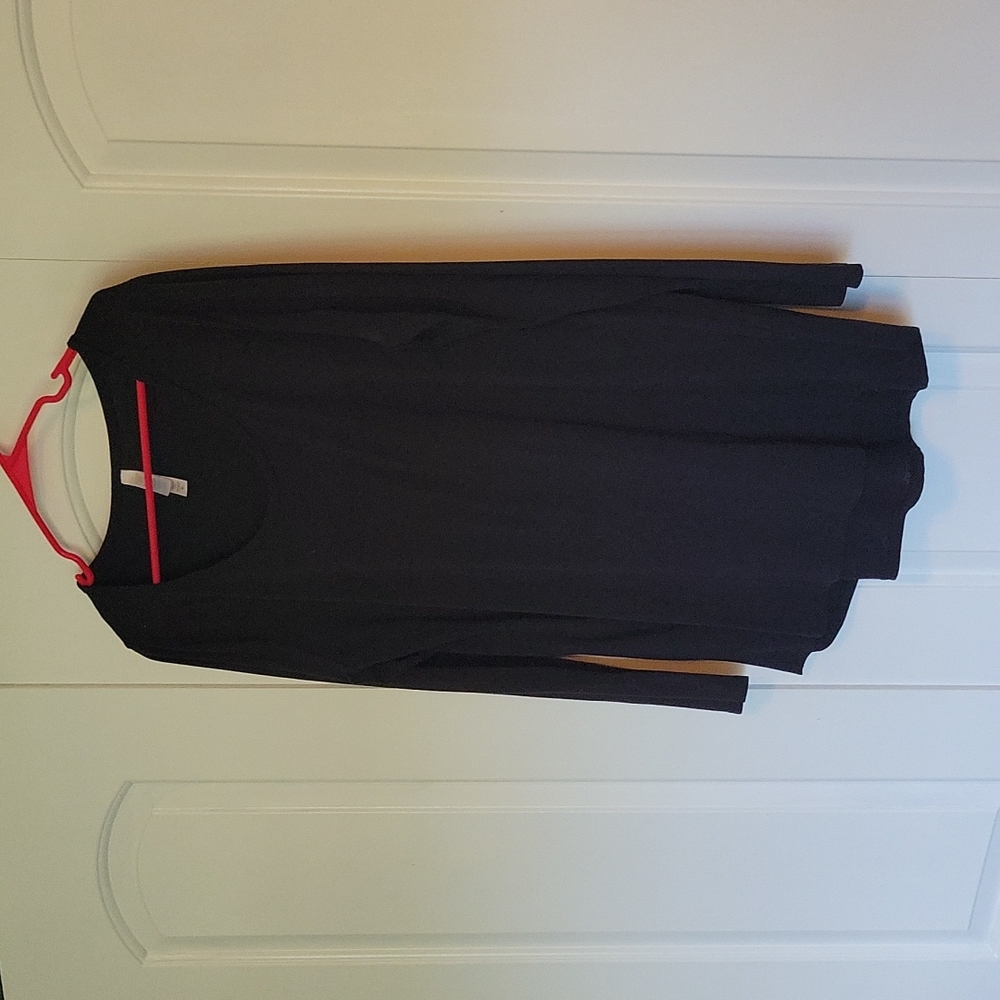 Lula Roe XL black long sleeve shirt